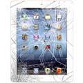 iPad 4 Display Glas & Touch Screen Reparasjon - Hvit