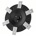 Erstatningsskivesett med 6 kniver til Mammotion YUKA 1500/2000/3000 robotgressklipper