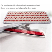 2 stk. Erstatningsmoppeputer i mikrofiber til Vileda Steam XXL