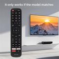 Erstatningsfjernkontroll til Hisense-TV ERF2F60G - svart