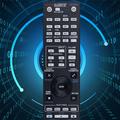 Erstatningsfjernkontroll for Pioneer AV-mottaker AXD7668 - Svart