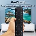Erstatningsfjernkontroll for TCL Smart TV - RC716 CMI3-ekvivalent, Netflix- og YouTube-knapper