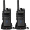 Retevis RT668H Walkie Talkies med skjult skjerm - svart