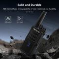 Retevis RT668H Walkie Talkies med skjult skjerm - svart