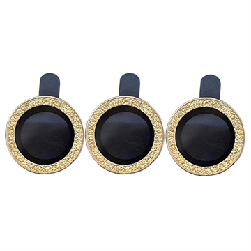 iPhone 13 Pro/13 Pro Max Rhinestone Kamera Linse Beskyttelse Herdet Glass