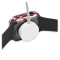 Rhinestone Dekorative Apple Watch SE (2022)/SE/6/5/4 Deksel med Skjermbeskytter - 40mm - Rosa