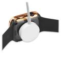 Rhinestone Dekorative Apple Watch Series 9/8/7 Deksel med Skjermbeskytter - 41mm - Gull