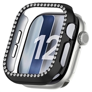 Apple Watch Series 12 Rhinestone Dekorative Deksel med Skjermbeskytter - 47mm