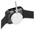 Rhinestone Dekorative Apple Watch Series 9/8/7 Deksel med Skjermbeskytter - 41mm - Svart