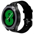 Rhinestone Dekorative Samsung Galaxy Watch5 Deksel - 40mm - Svart