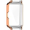 Samsung Galaxy Fit3 Rhinestone Dekorative Deksel med Skjermbeskytter - Roségull