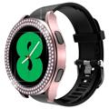 Rhinestone Dekorative Samsung Galaxy Watch5 Deksel - 40mm - Rosa