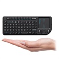 Rii X1 Mini Trådløs Tastatur med Styreplate - Svart