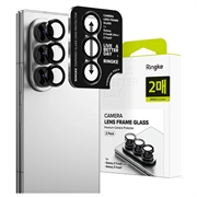 Samsung Galaxy Z Fold8 Ultra/Z Fold7 Ringke Kamera Linse Beskyttelse Herdet Glass - 2 Stk. - Svart