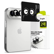 iPhone Duo Ringke Kamera Linse Beskyttelse Herdet Glass - 2 Stk. - Svart