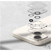 iPhone 15/15 Plus Ringke Kamera Linse Beskyttelse Herdet Glass - 2 Stk.