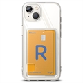 Ringke Fusion Card iPhone 14 Plus Hybrid-deksel - Gjennomsiktig