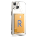 Ringke Fusion Card iPhone 14 Plus Hybrid-deksel - Gjennomsiktig
