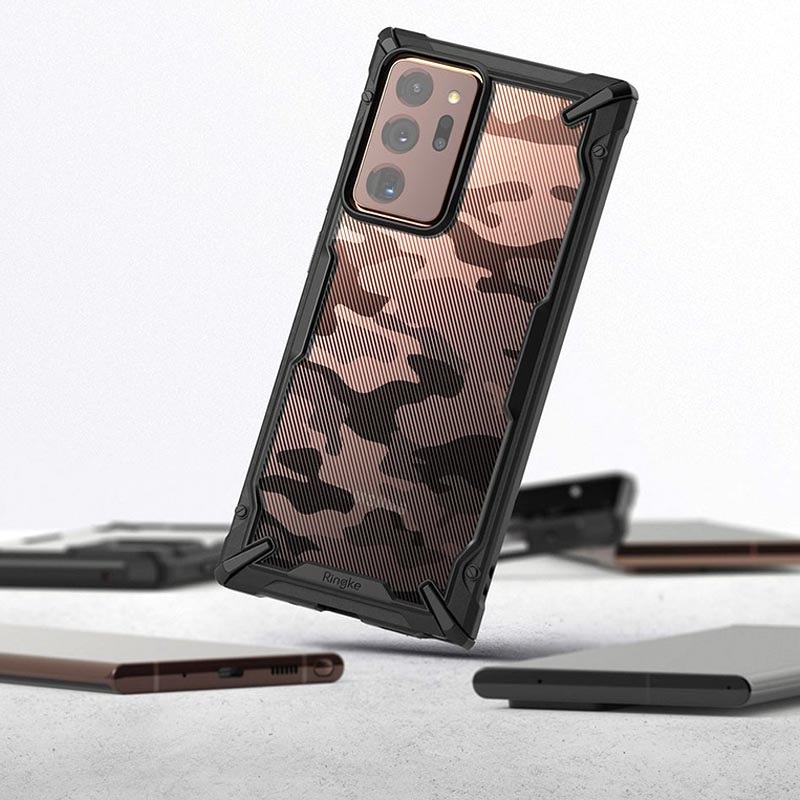 Ringke Fusion X Design Samsung Galaxy Note20 Ultra Hybrid Deksel
