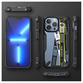 Ringke Fusion X Design iPhone 13 Pro Hybrid-deksel - Billettband / Svart