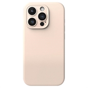 iPhone 15 Pro Ringke Liquid Silicone MagSafe Deksel - Rosa Sand