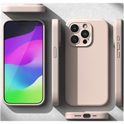 iPhone 15 Pro Ringke Liquid Silicone MagSafe Deksel - Rosa Sand