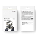 Ringke Slim Apple Watch Ultra/Ultra 2 Deksel - 49mm - 2 Stk. - Klar & Titan Grå