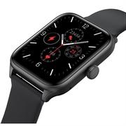 Riversong Motive 9E Smartwatch - 1.96" AMOLED-skjerm - Plass grå