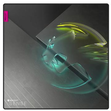 Roccat Sense Icon Gaming-musematte - firkantet