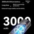 Rockbros RHL950 oppladbart sykkellys med høy lysstyrke, 950 lumen - svart