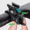 Rockbros RHL950 oppladbart sykkellys med høy lysstyrke, 950 lumen - svart