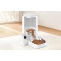 Rojeco 4L Smart Pet Feeder med 1080p-kamera - hvit