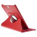 Samsung Galaxy Tab A 9.7 Roterende Veske - Rød