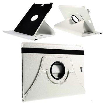 Samsung Galaxy Tab A 9.7 Roterende Veske - Hvit