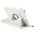 Samsung Galaxy Tab A 9.7 Roterende Veske - Hvit