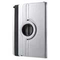 iPad 9.7 2017/2018 Roterende Deksel - Sølv