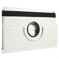 Samsung Galaxy Tab A 10.1 (2019) Roterende Folio-etui - Hvit