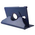 Samsung Galaxy Tab A 10.5 Roterende Folio-etui - Mørkeblå