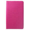 Samsung Galaxy Tab A 10.5 Roterende Folio-etui - Varm Rosa
