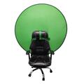 Rund Green Screen fotobakgrunn for stol - 75cm