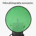 Rund Green Screen fotobakgrunn for stol - 75cm