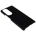 Honor 80 Pro Gummiert Plastdeksel - Svart