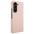 Samsung Galaxy Z Fold5 Gummiert Plastdeksel - Roségull