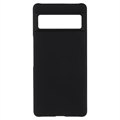 Google Pixel 7 Pro Gummiert Plastdeksel - Svart