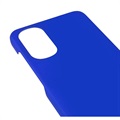 Motorola Moto G22 Gummiert Plast Deksel - Blå