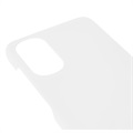 Motorola Moto G22 Gummiert Plast Deksel - Hvit