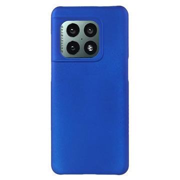OnePlus 10 Pro Gummiert Plast Deksel - Blå