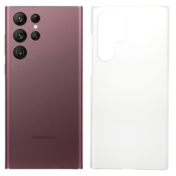 Samsung Galaxy S22 Ultra 5G Plast Deksel - Gjennomsiktig