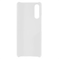 Sony Xperia 10 IV Gummiert Plast Deksel - Hvit