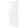 Sony Xperia 5 III Gummiert Plast Deksel - Hvid